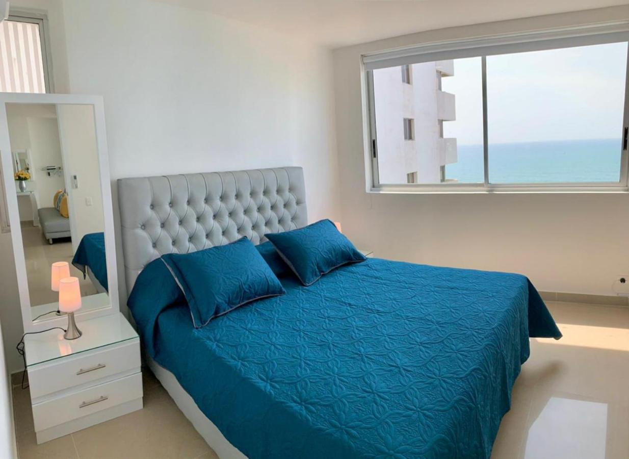 2 Bedroom Beachfront 2p1-al4 With Pool And Wifi * Cartagena