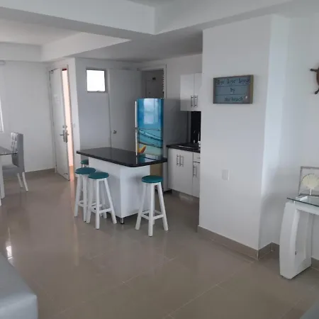 2 Bedroom Beachfront 2p1-al4 With Pool And Wifi Cartagena