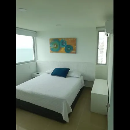 Apartamento 2 Bedroom Beachfront 2p1-al4 With Pool And Wifi Cartagena