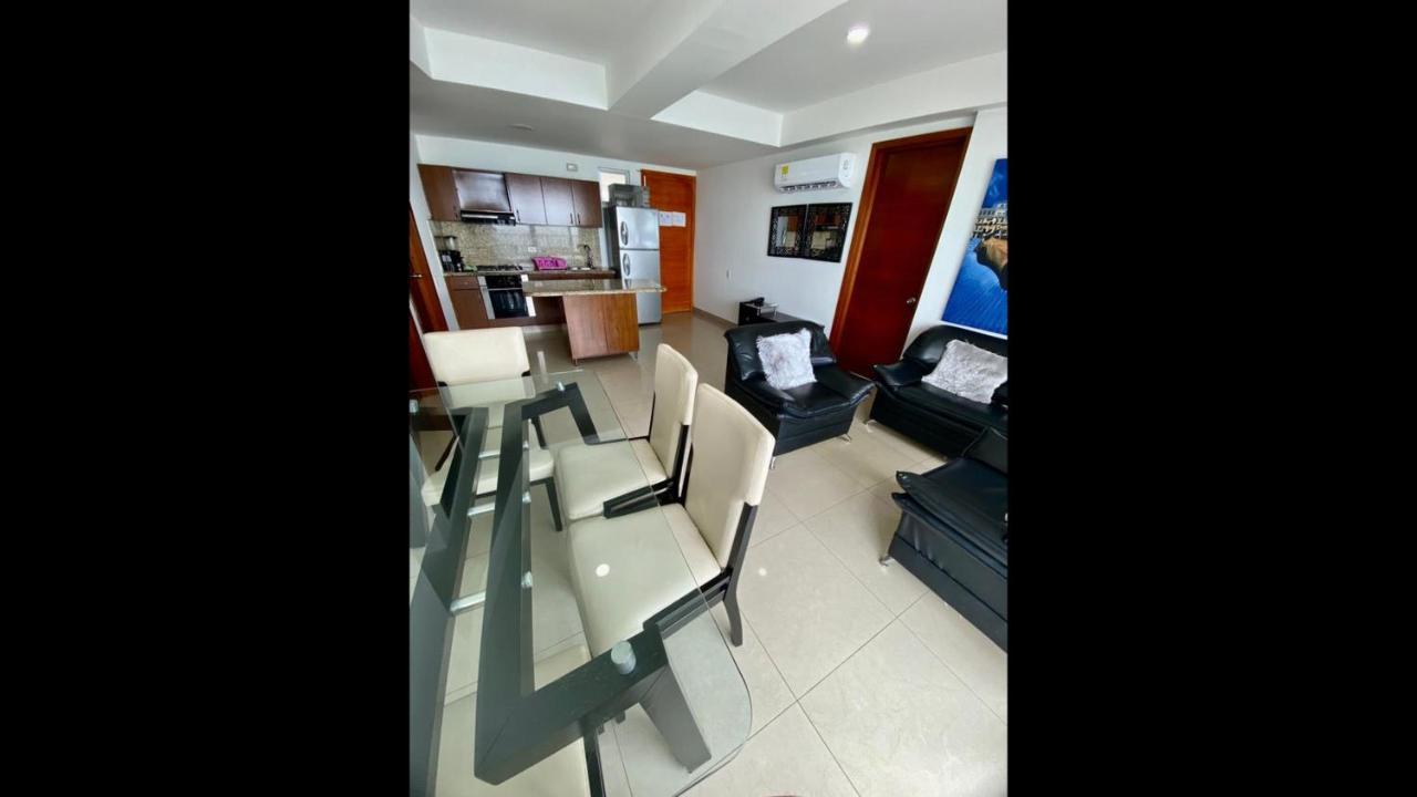 2 Bedroom Beachfront 2p1-al4 With Pool And Wifi Apartment Cartagena